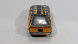 Rare Vintage Zee Toys Dyna Wheels Mazda Rx-7 Turbo #88 D90 Orange Mustard Yellow Die Cast Toy Race Car Vehicle