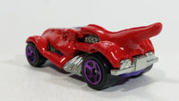 2012 Hot Wheels Thrill Racers Prehistoric T-Rextroyer Red Die Cast Toy Car Vehicle