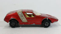 Vintage 1972 Lesney Matchbox Superfast Siva Spyder Red Die Cast Toy Car Vehicle Made in England