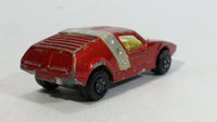 Vintage 1972 Lesney Matchbox Superfast Siva Spyder Red Die Cast Toy Car Vehicle Made in England