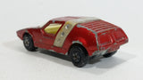 Vintage 1972 Lesney Matchbox Superfast Siva Spyder Red Die Cast Toy Car Vehicle Made in England