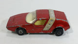 Vintage 1972 Lesney Matchbox Superfast Siva Spyder Red Die Cast Toy Car Vehicle Made in England