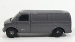 Rare HTF Maisto Chevrolet Express Van 3500 Dark Grey Die Cast Toy Car Vehicle