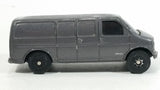 Rare HTF Maisto Chevrolet Express Van 3500 Dark Grey Die Cast Toy Car Vehicle