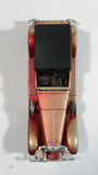 Vintage 1975 Lesney Matchbox Models of Yesteryear No. Y-4 1930 Model "J" Duesenberg Town Car Red (Faded) Die Cast Toy Car Vehicle 4 1/2" Long