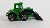 2013 Matchbox MBX Construction Tractor Shovel Green No. 29 Die Cast Toy Construction Building Equipment Vehicle