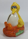 Vintage Gorham CTW Sesame Street Big Bird Character Holding Egg Hand Painted Ceramic Coin Bank Collectible - No Plug