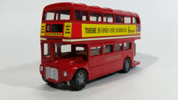 FEVA Harrods London Bus London Transport No. 61803 Red Double Decker Bus Die Cast Toy Car Vehicle