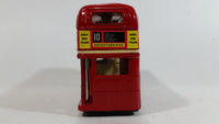 FEVA Harrods London Bus London Transport No. 61803 Red Double Decker Bus Die Cast Toy Car Vehicle