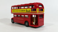 FEVA Harrods London Bus London Transport No. 61803 Red Double Decker Bus Die Cast Toy Car Vehicle