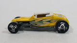 2000 Hot Wheels Hot Rod Magazine Track T "Wayne's Body Shop" Yellow Die Cast Toy Car Vehicle