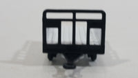 Unknown Brand White and Black Trailer Die Cast Toy Vehicle with Plastic Wheels - DKF2