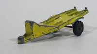 Vintage TootsieToys Yellow Boat Trailer Die Cast Toy Car Vehicle