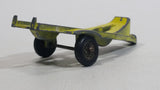 Vintage TootsieToys Yellow Boat Trailer Die Cast Toy Car Vehicle