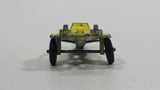 Vintage TootsieToys Yellow Boat Trailer Die Cast Toy Car Vehicle