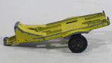 Vintage TootsieToys Yellow Boat Trailer Die Cast Toy Car Vehicle