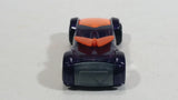 2010 Hot Wheels Phantom Racer Metalflake Dark Violet Purple Die Cast Toy Race Car Vehicle