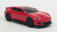 2014 Hot Wheels HW City Speed Team Porsche Panamera Red Die Cast Toy Car Vehicle