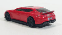 2014 Hot Wheels HW City Speed Team Porsche Panamera Red Die Cast Toy Car Vehicle