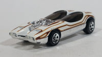 2008 Hot Wheels Web Trading Cars Splittin' Image White Die Cast Toy Race Car Vehicle