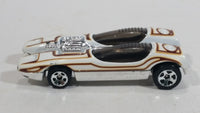 2008 Hot Wheels Web Trading Cars Splittin' Image White Die Cast Toy Race Car Vehicle