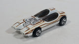 2008 Hot Wheels Web Trading Cars Splittin' Image White Die Cast Toy Race Car Vehicle