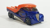 2006 Hot Wheels Cabbin' Fever Metalflake Blue Truck Die Cast Toy Car Vehicle