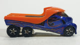 2006 Hot Wheels Cabbin' Fever Metalflake Blue Truck Die Cast Toy Car Vehicle