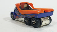 2006 Hot Wheels Cabbin' Fever Metalflake Blue Truck Die Cast Toy Car Vehicle