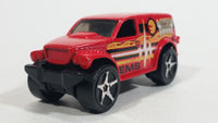 2008 Hot Wheels Desert Race 1000 Power Panel Red Die Cast Toy Car Vehicle