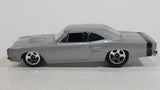 2008 Hot Wheels '69 Dodge Coronet Super Bee Metalflake Silver Die Cast Toy Muscle Car Vehicle