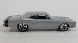 2008 Hot Wheels '69 Dodge Coronet Super Bee Metalflake Silver Die Cast Toy Muscle Car Vehicle