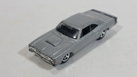 2008 Hot Wheels '69 Dodge Coronet Super Bee Metalflake Silver Die Cast Toy Muscle Car Vehicle