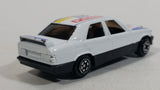 Yatming Mercedes-Benz 190 E 16 Valve Group A #21 No. 821 White Die Cast Toy Car Vehicle