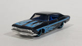 2013 Hot Wheels HW Showroom Heat Fleet '69 Chevelle SS 396 Metallic Black Die Cast Toy Muscle Car Vehicle