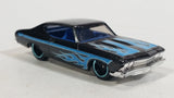 2013 Hot Wheels HW Showroom Heat Fleet '69 Chevelle SS 396 Metallic Black Die Cast Toy Muscle Car Vehicle