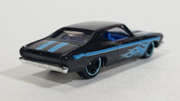 2013 Hot Wheels HW Showroom Heat Fleet '69 Chevelle SS 396 Metallic Black Die Cast Toy Muscle Car Vehicle