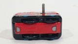 Fire Truck Ladder Truck Red Firefighting Wind Up Tin Toy Vehicle MS261 - No Key - Tested and Working