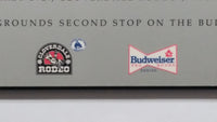 1993 World Famous Cloverdale Rodeo 20" x 31" Large Wall Plaque Advertisement British Columbia Western Cowboy Collectible - Stetson - Budweiser