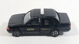 Tomica Tomy Toyota Crown Comfort Taxi 1/63 Scale No. 51 Black Die Cast Toy Car Vehicle with Opening Driver Side Rear Door