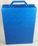 1998 Hot Wheels 48 Car Carrying Case Blue Plastic Container