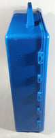 1998 Hot Wheels 48 Car Carrying Case Blue Plastic Container