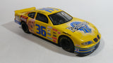 1998 Racing Champions Pontiac Grand Prix Pedigree Whiskas Nascar #36 M & M's Uncle Ben's Ernie Irvan Yellow Die Cast Toy Race Car Vehicle 1:24 Scale