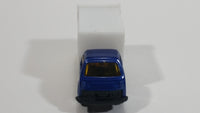 Unknown Brand Sanitation Garbage Dump Truck Blue White Die Cast Toy Car Vehicle