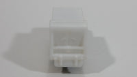 Unknown Brand Sanitation Garbage Dump Truck Blue White Die Cast Toy Car Vehicle