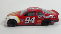 1995 Racing Champions Ford Thunderbird McDonald's Nascar #94 Reese's Bosch Bill Elliot White Red Toy Race Car Vehicle 1:24 Scale