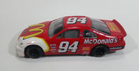 1995 Racing Champions Ford Thunderbird McDonald's Nascar #94 Reese's Bosch Bill Elliot White Red Toy Race Car Vehicle 1:24 Scale