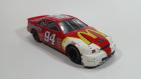 1995 Racing Champions Ford Thunderbird McDonald's Nascar #94 Reese's Bosch Bill Elliot White Red Toy Race Car Vehicle 1:24 Scale