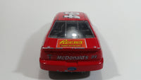 1995 Racing Champions Ford Thunderbird McDonald's Nascar #94 Reese's Bosch Bill Elliot White Red Toy Race Car Vehicle 1:24 Scale