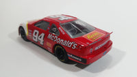 1995 Racing Champions Ford Thunderbird McDonald's Nascar #94 Reese's Bosch Bill Elliot White Red Toy Race Car Vehicle 1:24 Scale